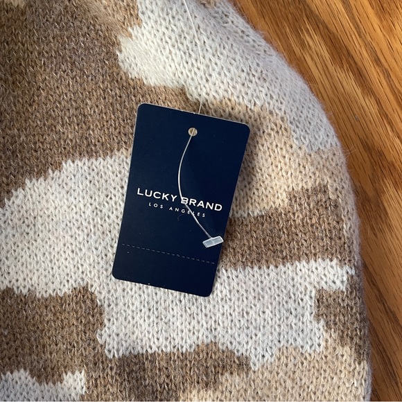 Lucky Brand Camo Cardigan Sweater XL - Picture 5 of 10